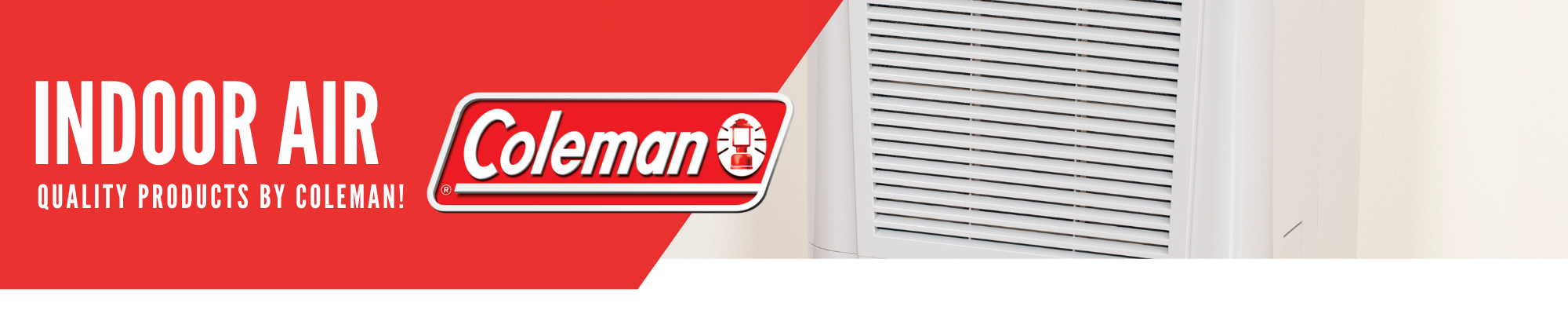 Coleman indoor air quality products